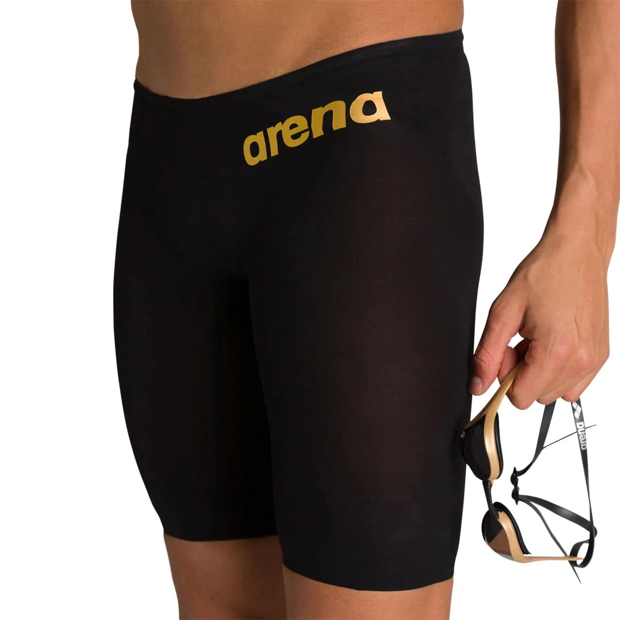 Arena Carbon Air2 Powerskin Jammer - Sort/Guld