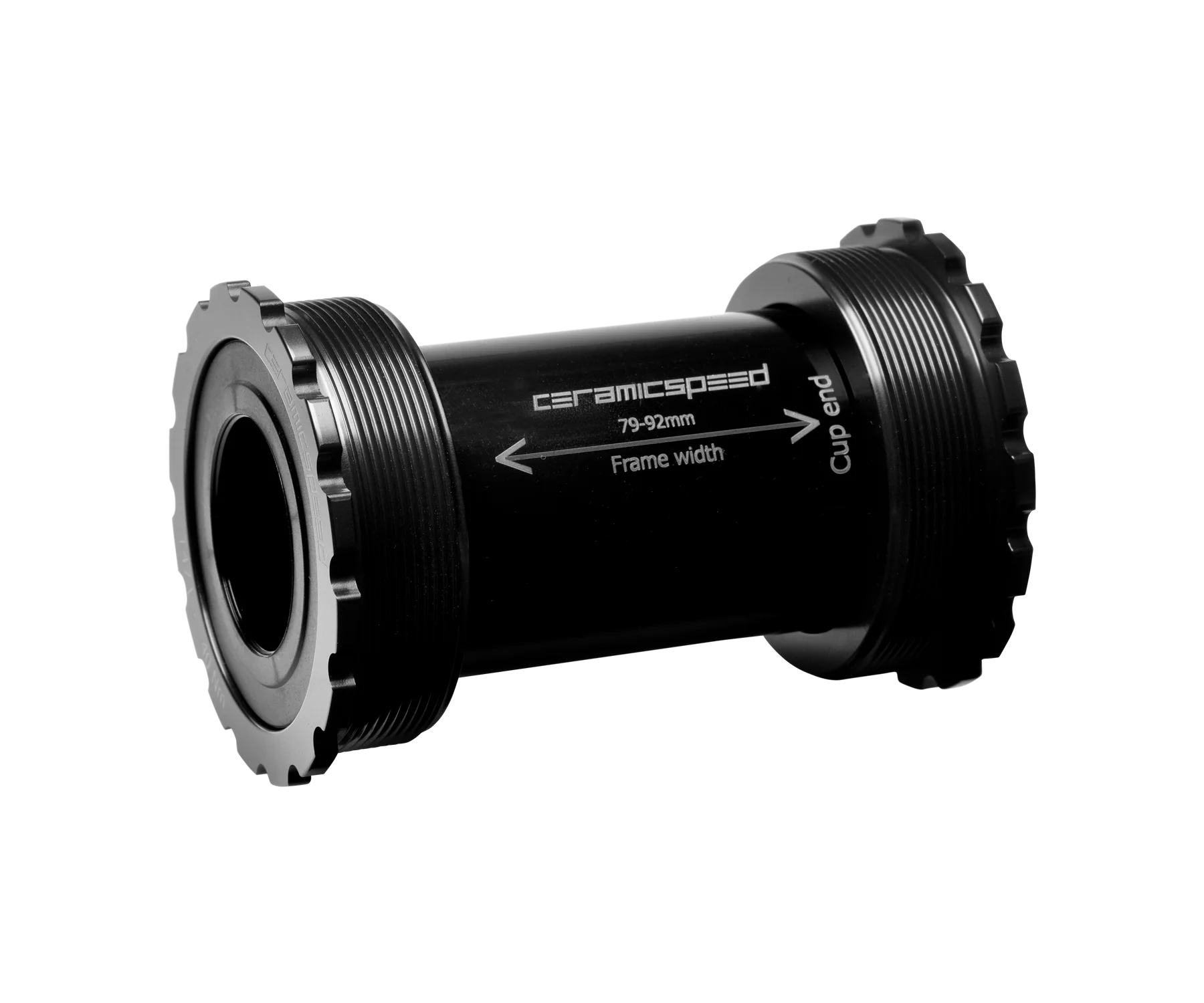 CeramicSpeed T47/86 Shimano Krankboks - Sort