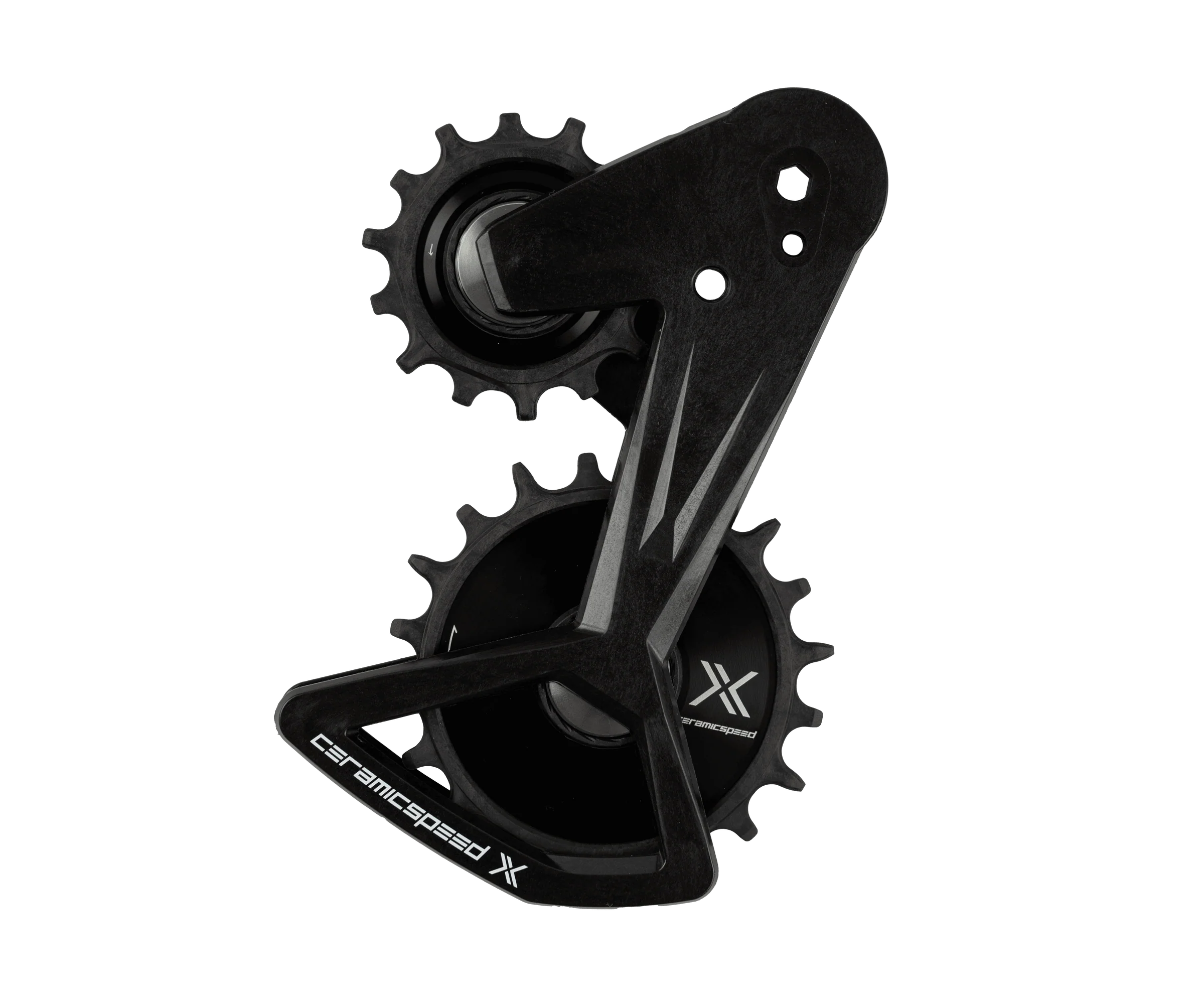 CeramicSpeed Oversized Pulleyhjul X Alpha - Sram XPLR Silver