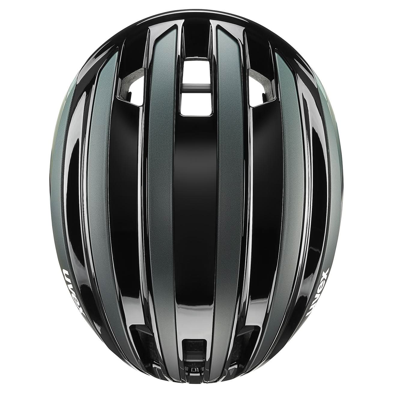 Uvex Surge Aero Mips Sort/Grøn - Cykelhjelm