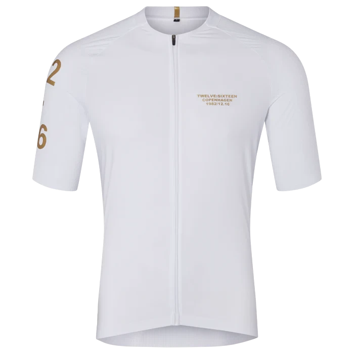 Twelve Sixteen Cykeltrøje Sky Pro Hvid - Herre