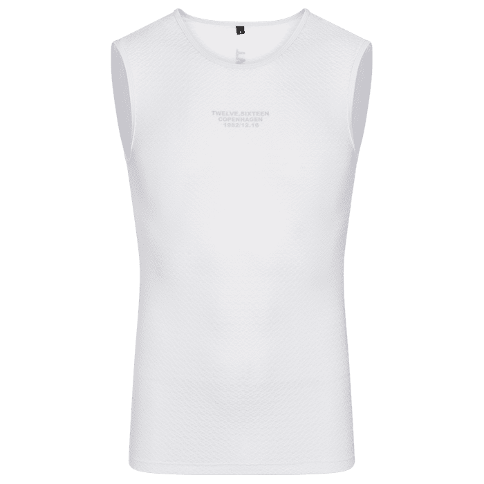 Twelve Sixteen Base Layer Hvid - Herre