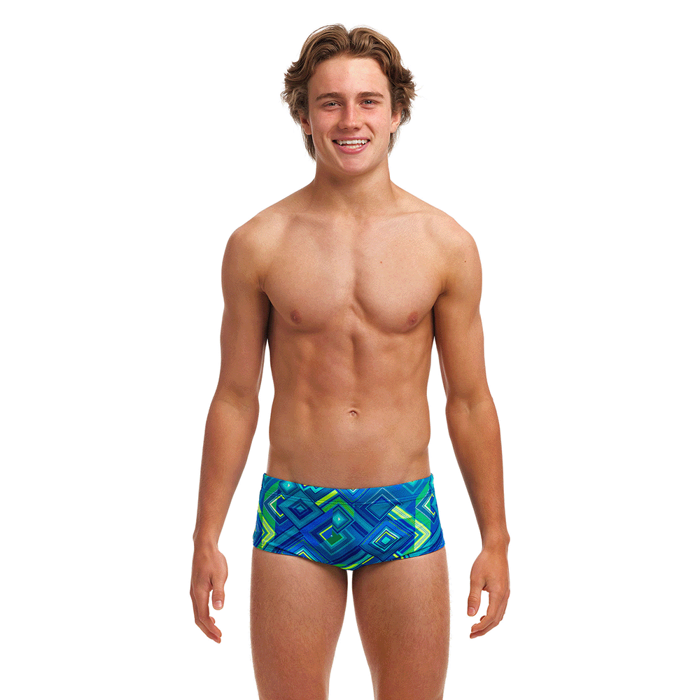Funky Trunks Classic Trunks - Help Me Rhombus