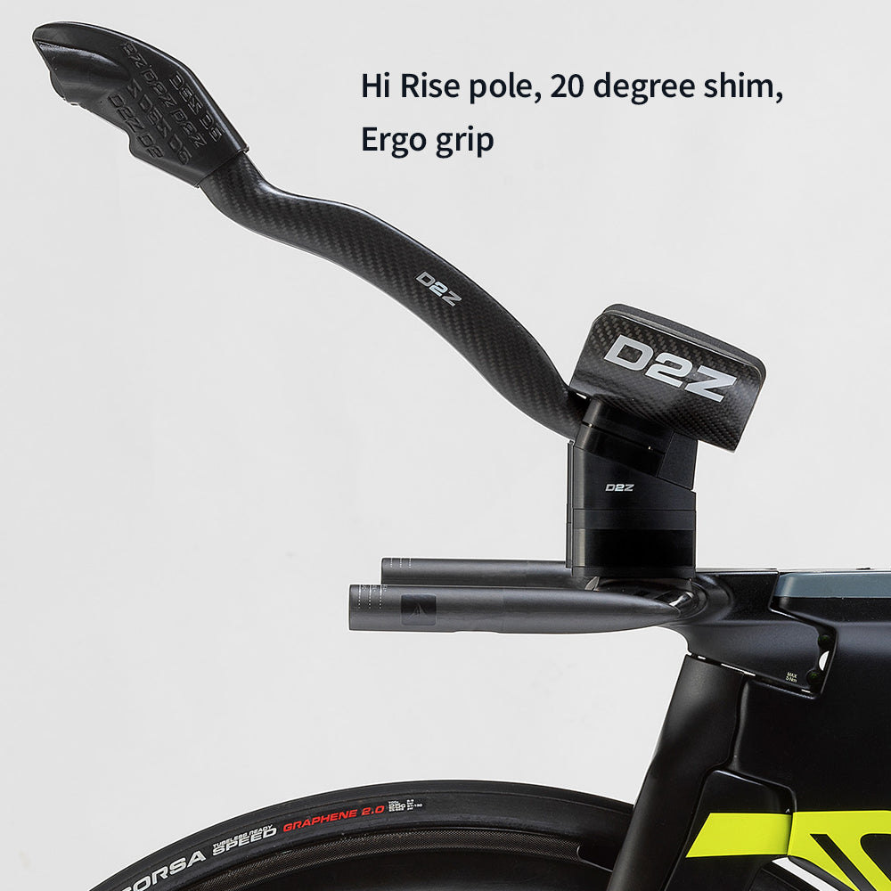 Drag2Zero Ergo Extensions Carbon - Hi Rise