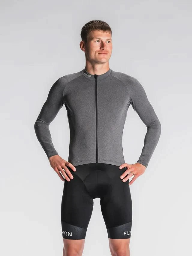 FUSION Light LS Cykeljersey - Herre