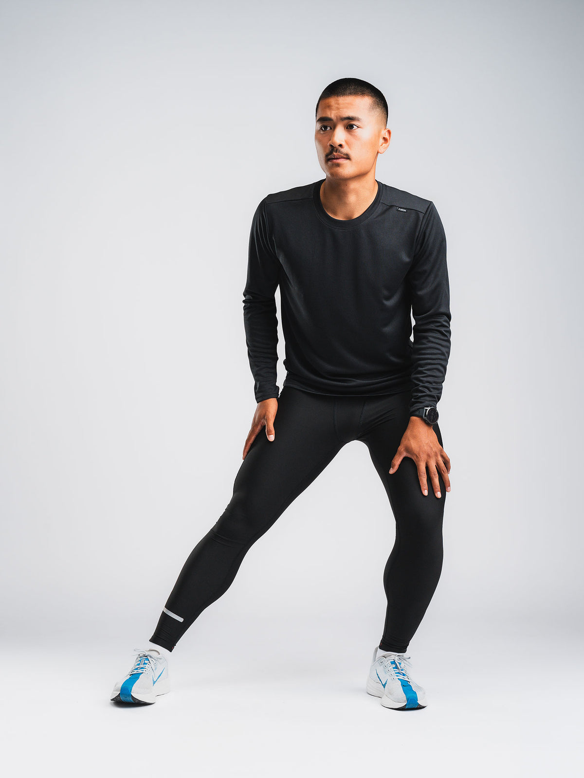 FUSION MENS TEMPO! TWO Run Long Sleeve Shirt