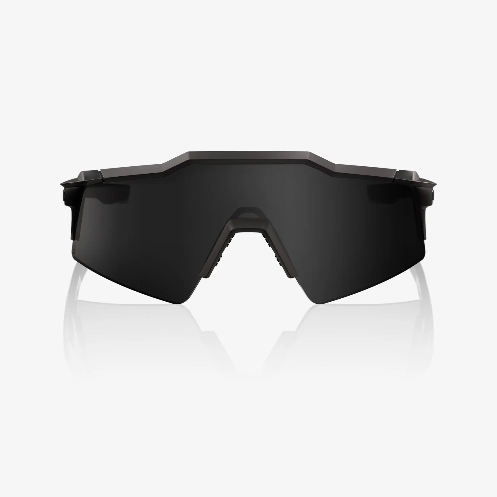 100% SPEEDCRAFT SL Cykelbriller | Matte Black Gloss Black - Black Mirror