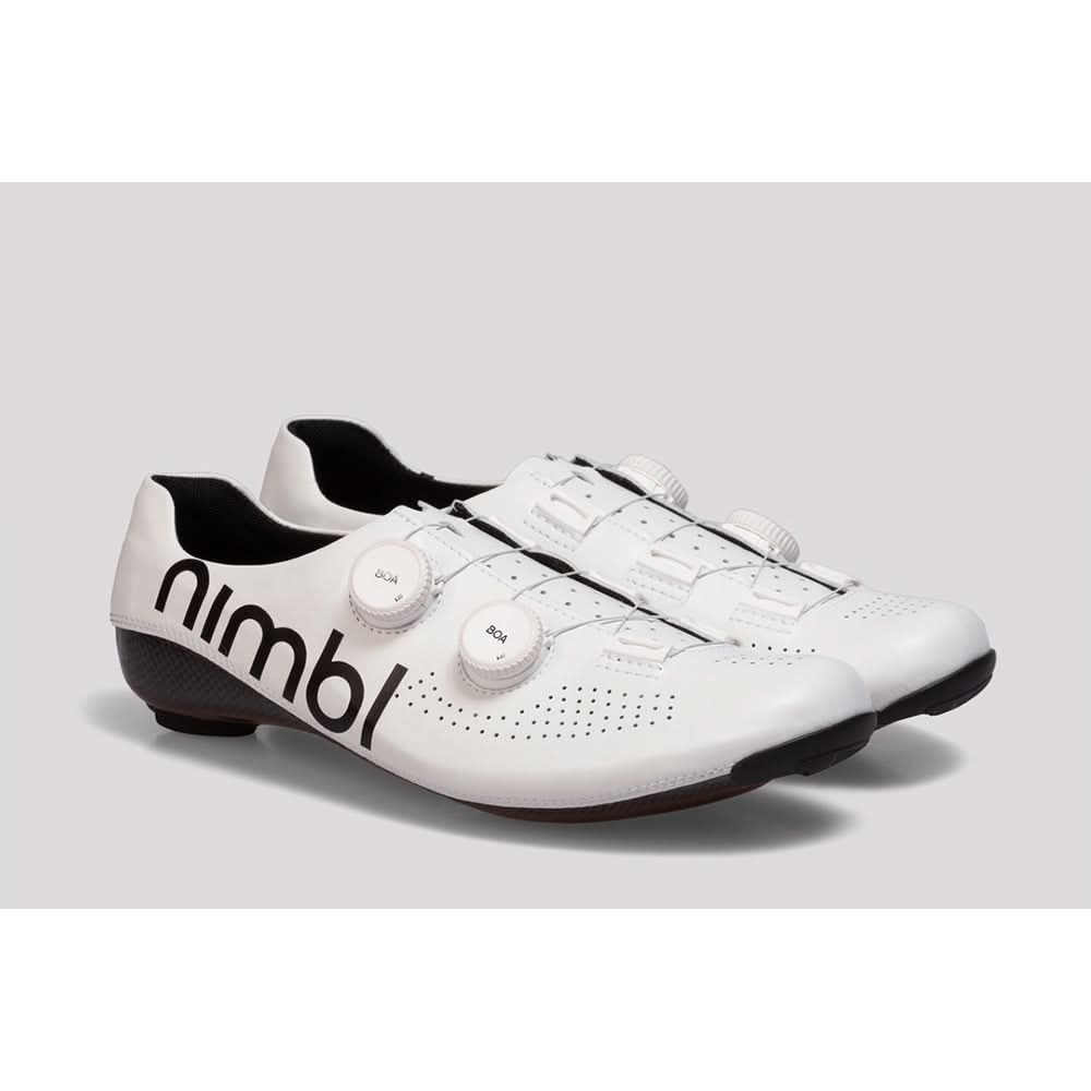 Nimbl Ultimate Pro Edition Cykelsko - Hvid/Sort