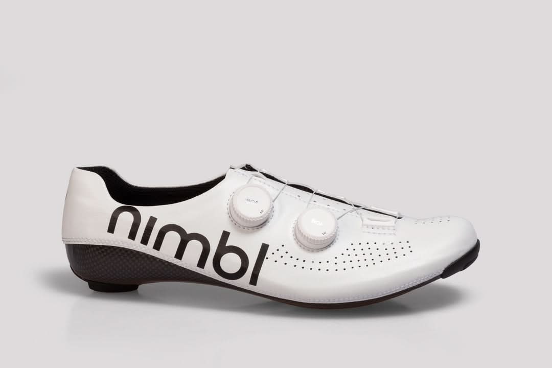 Nimbl Ultimate Pro Edition Cykelsko - Hvid/Sort