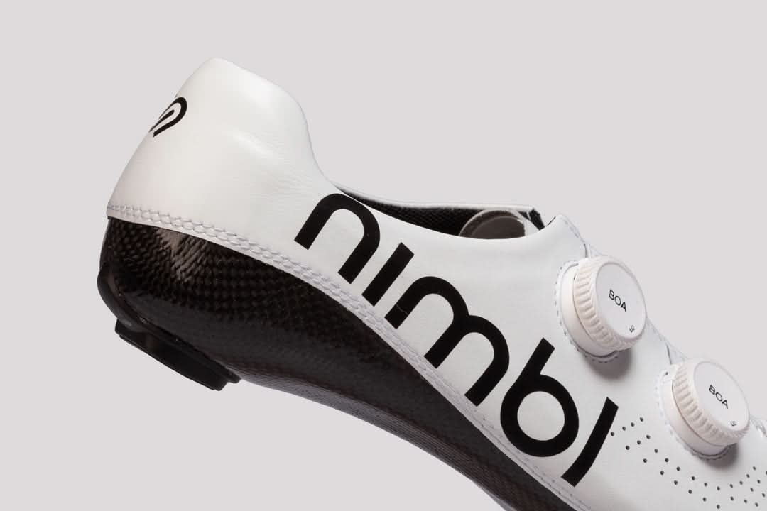Nimbl Ultimate Pro Edition Cykelsko - Hvid/Sort