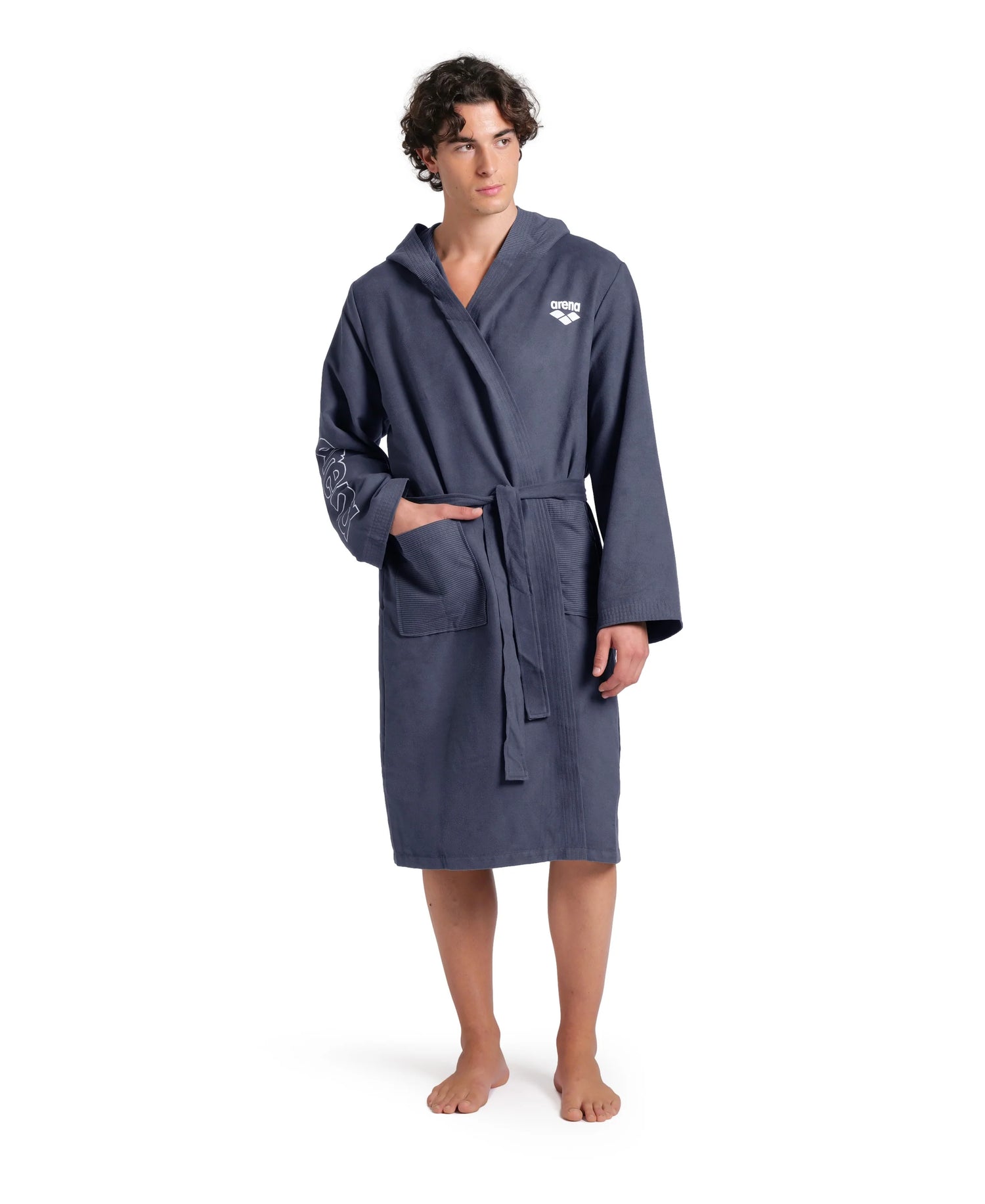 Arena Zeal Robe Badekåbe - Navy