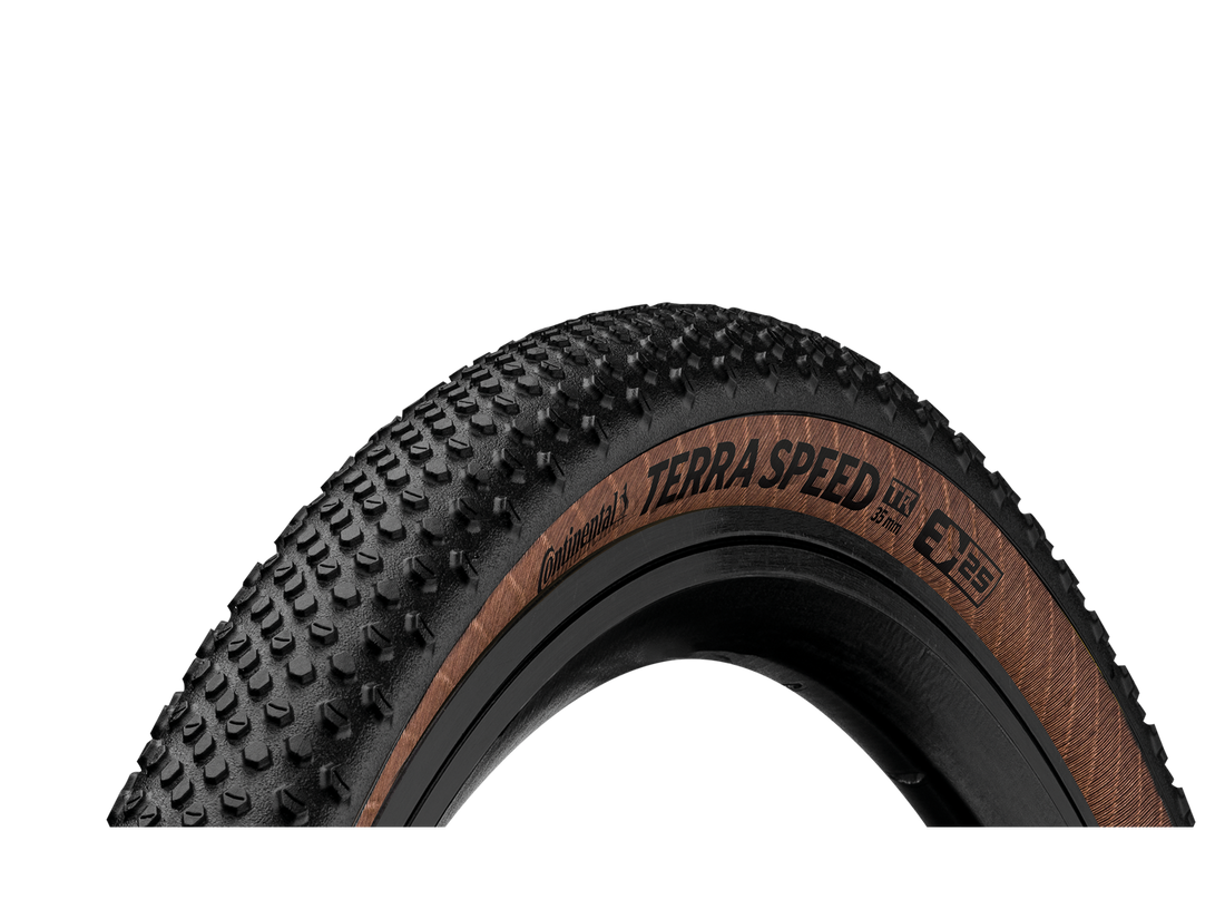Continental TerraSpeed Gravel TR 700x45c - Brune dæksider