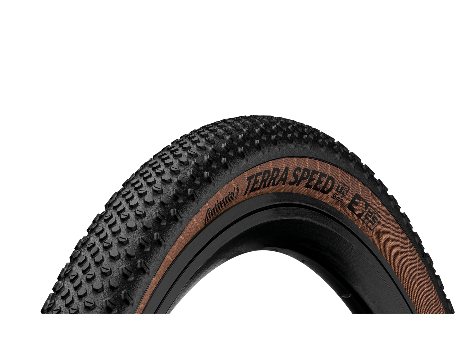Continental TerraSpeed Gravel TR 700x45c - Brune dæksider