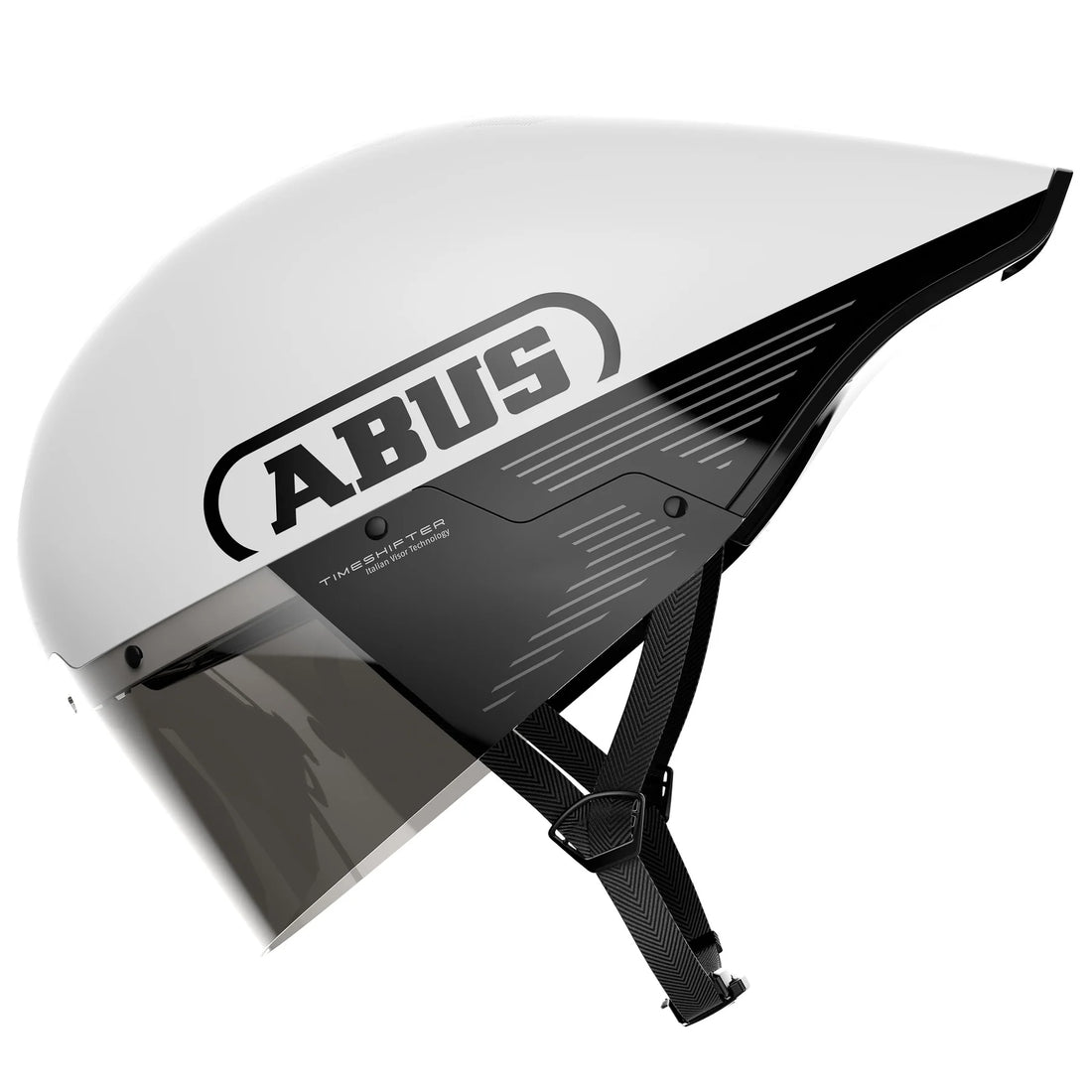 Abus Timeshifter Triathlon &amp; TT Cykelhjelm - Hvid