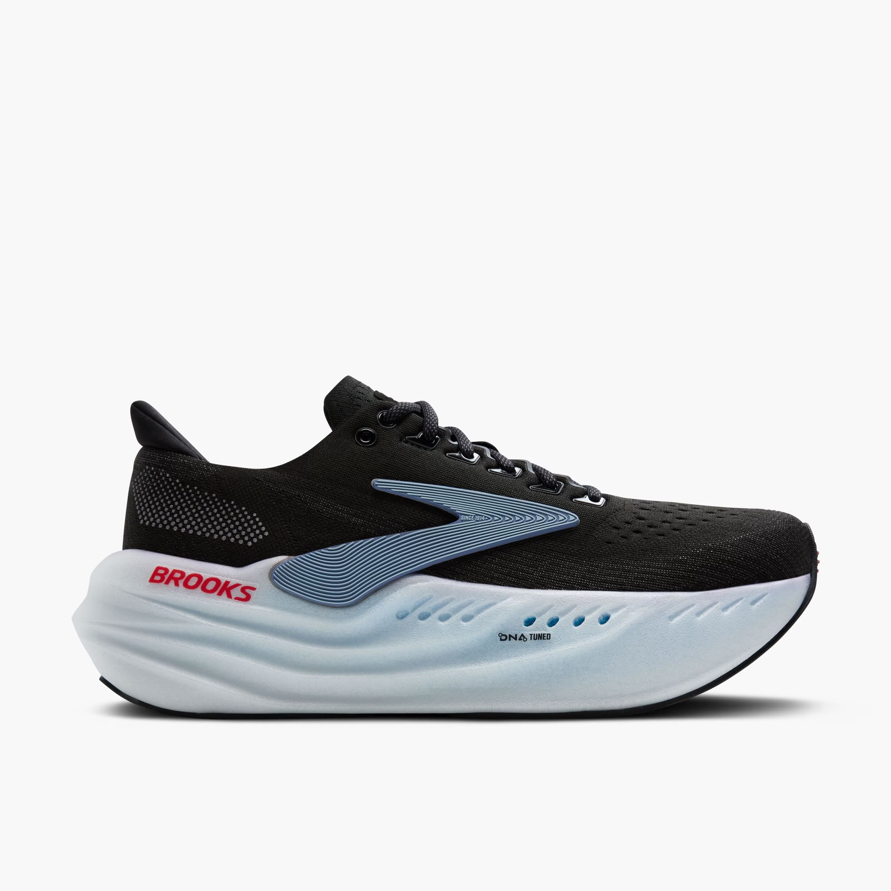 Brooks Glycerin Max Løbesko Herre - Black/Ebony/Winter Sky