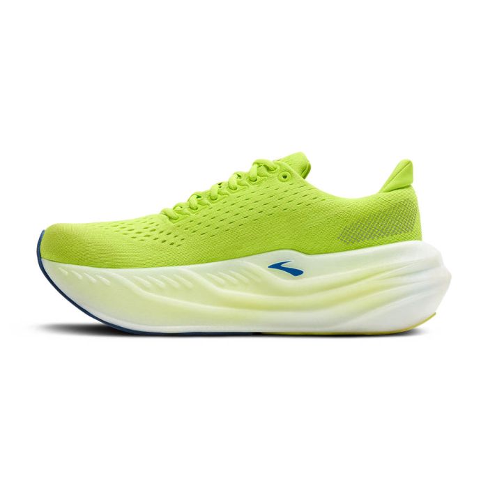 Brooks Glycerin Max Løbesko Herre - Lime/Navy Peony/White