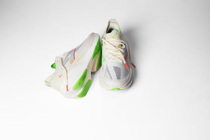 Brooks Hyperion Max 3 Løbesko Coconut/Green Gecko/Pink Clay - Herre