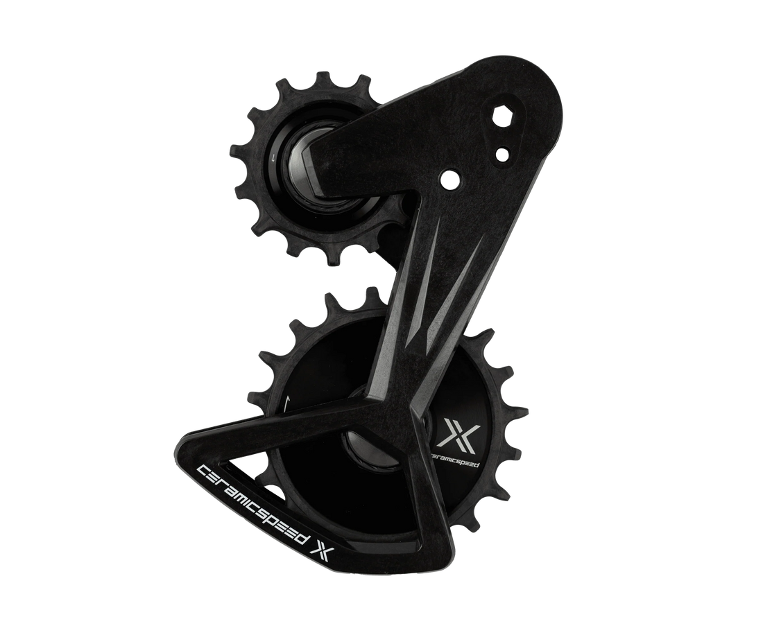 CeramicSpeed Oversized Pulleyhjul X Alpha - Sram XPLR Silver