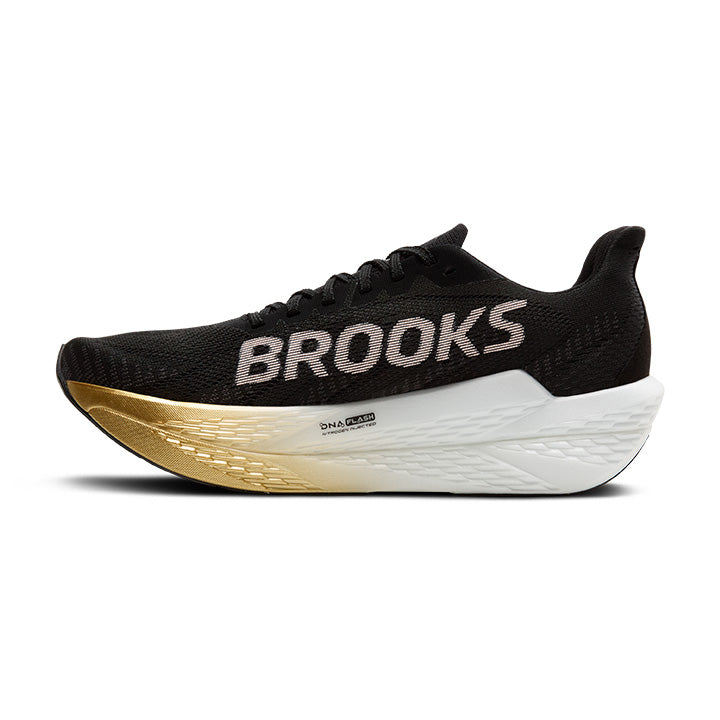 Brooks Hyperion Max 2 Løbesko Black/Gold/Pink - Kvinder