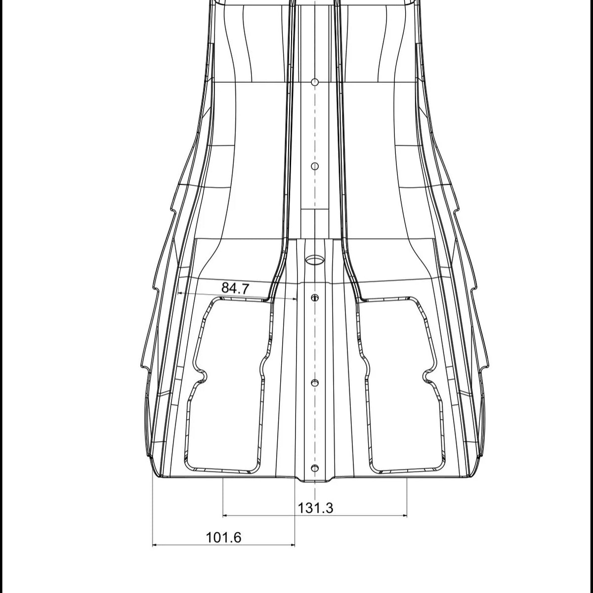 Blackbird Delta Speed Mono Aero bar (Pre order)