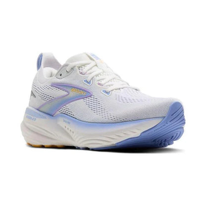 Brooks Glycerin 22 Løbesko - Kvinder - White/Blue Heron/Apricot