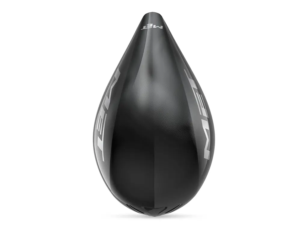 MET Drone Wide Body 2 Triathlon &amp; TT Cykelhjelm - Sort