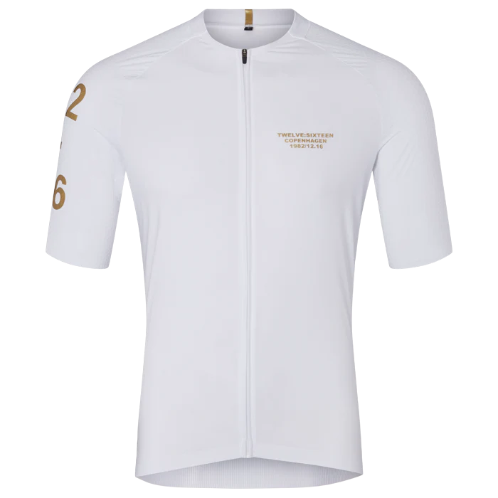 Twelve Sixteen Cykeltrøje Sky Pro Hvid - Herre