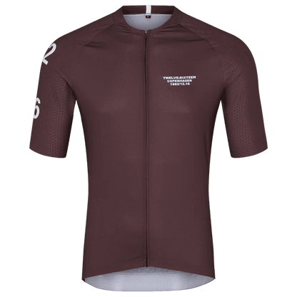 Twelve Sixteen Cykeltrøje Sky Mørke Brun - Herre