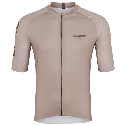 Twelve Sixteen Cykeltrøje Sky Pro Beige - Herre