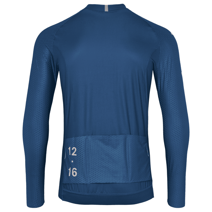 Twelve Sixteen Langærmet Cykeltrøje Sky Pro Blå - Herre