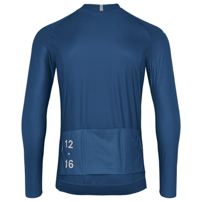 Twelve Sixteen Langærmet Cykeltrøje Sky Pro Blå - Herre