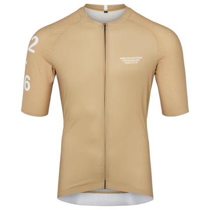 Twelve Sixteen Cykeltrøje Sky Pro L. Beige Rich - Herre