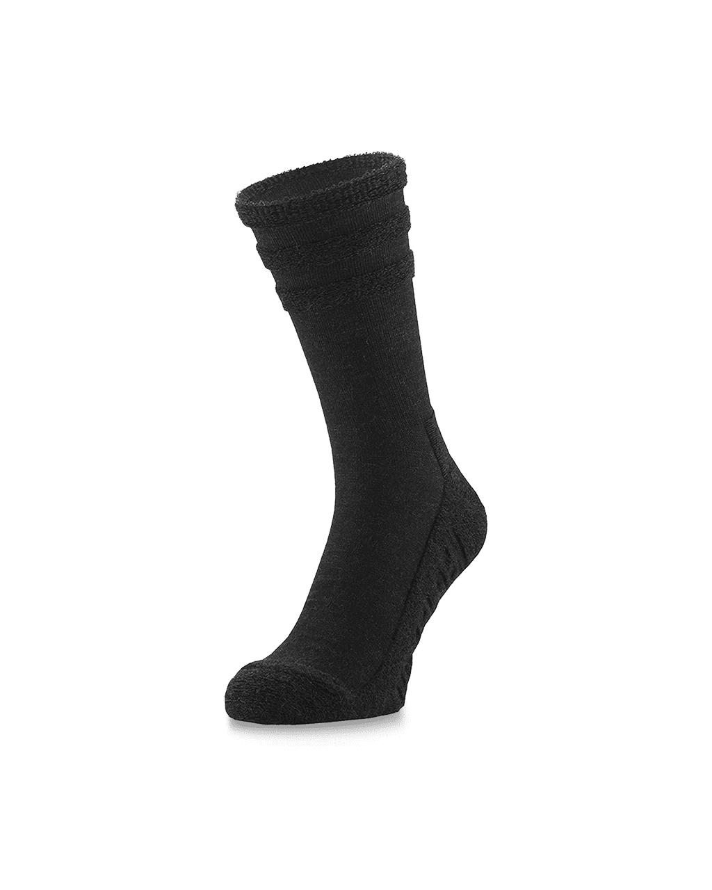 Sockeloen Merino Vinter Cykelstrømper - Sort