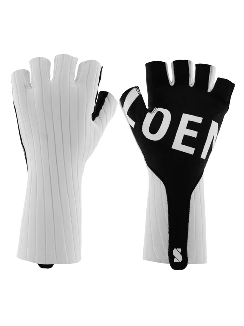 Sockeloen Aero Race Cykelhandsker - Hvid