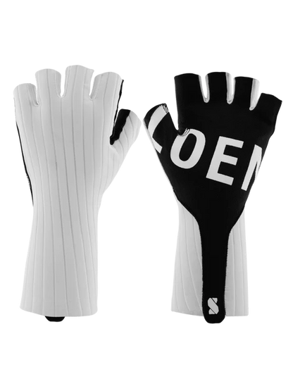 Sockeloen Aero Race Cykelhandsker - Hvid