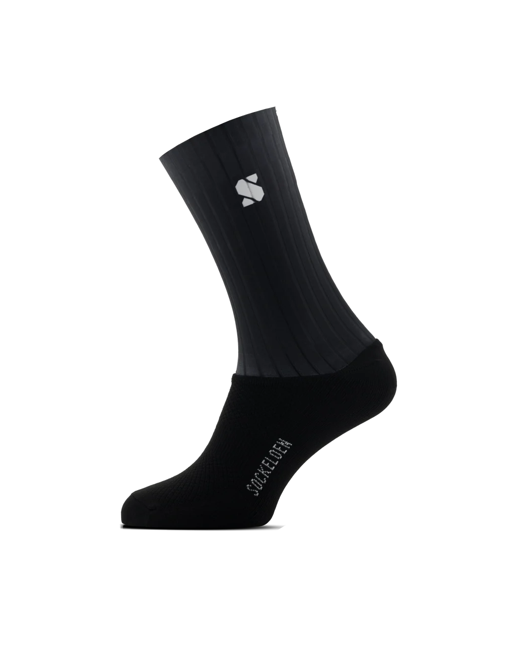 Sockeloen Aero Cykelstrømper Med Logo - Sort