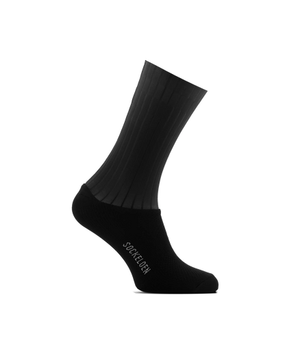 Sockeloen Aero Cykelstrømper Med Logo - Sort