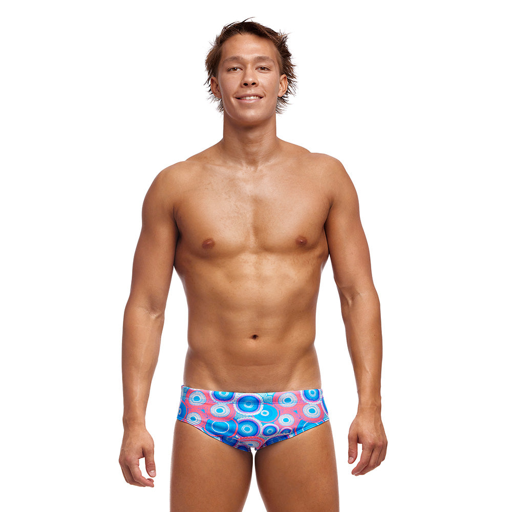 Funky Trunks Classic Briefs - Bundjalung Blue