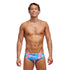 Funky Trunks Classic Briefs - Bundjalung Blue