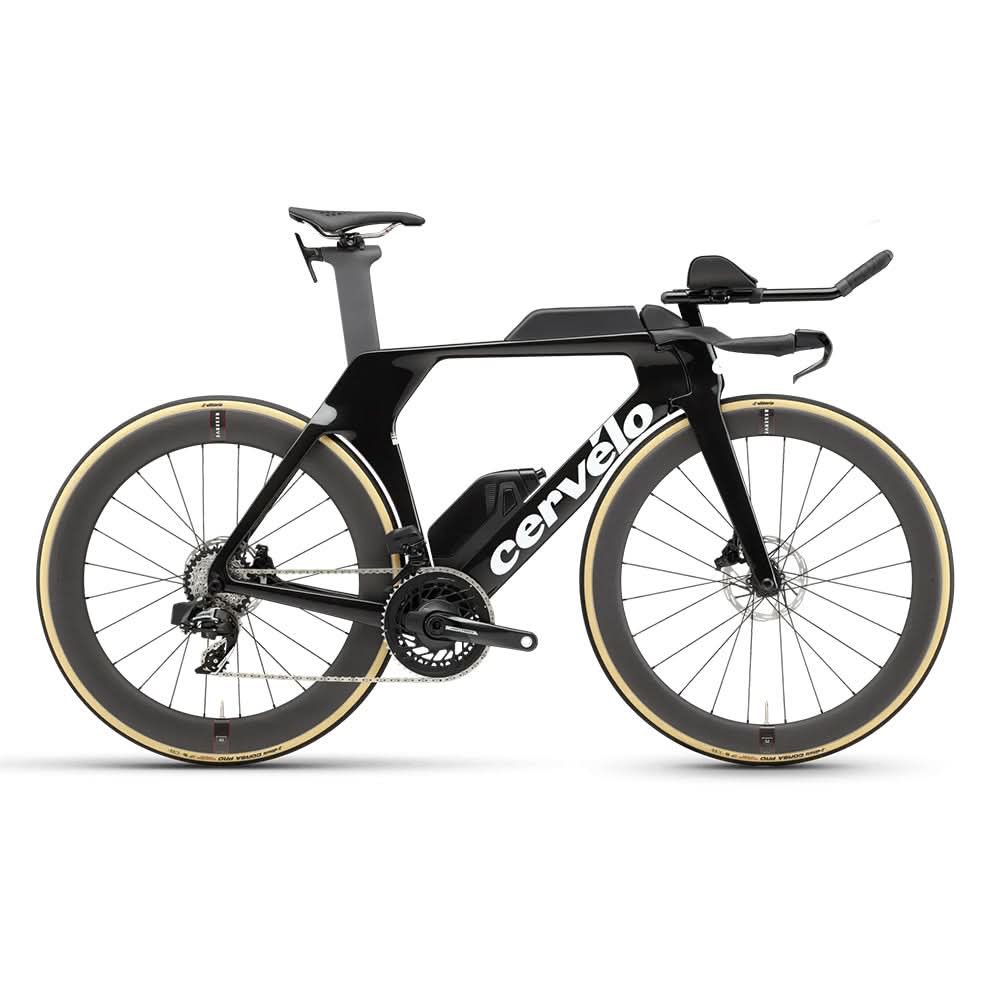 Cervelo P5 Sram Force AXS - Five Black - Triathlon cykel - 2025