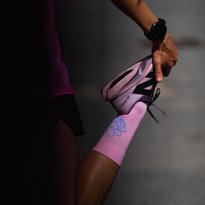 Sporcks Happy Day Pink Løbestrømper