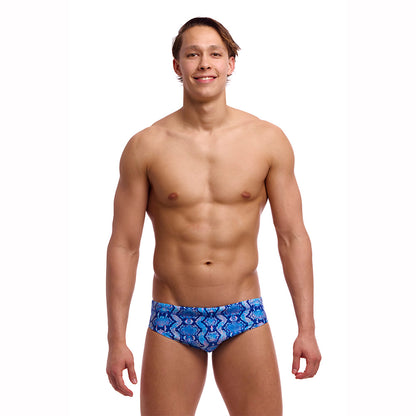 Funky Trunks Classic Trunks - Blue Viper