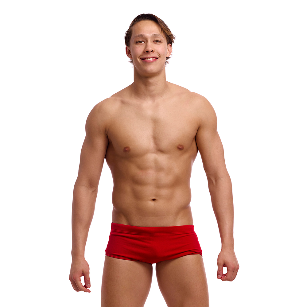 Funky Trunks Sidewinder Trunks - still red