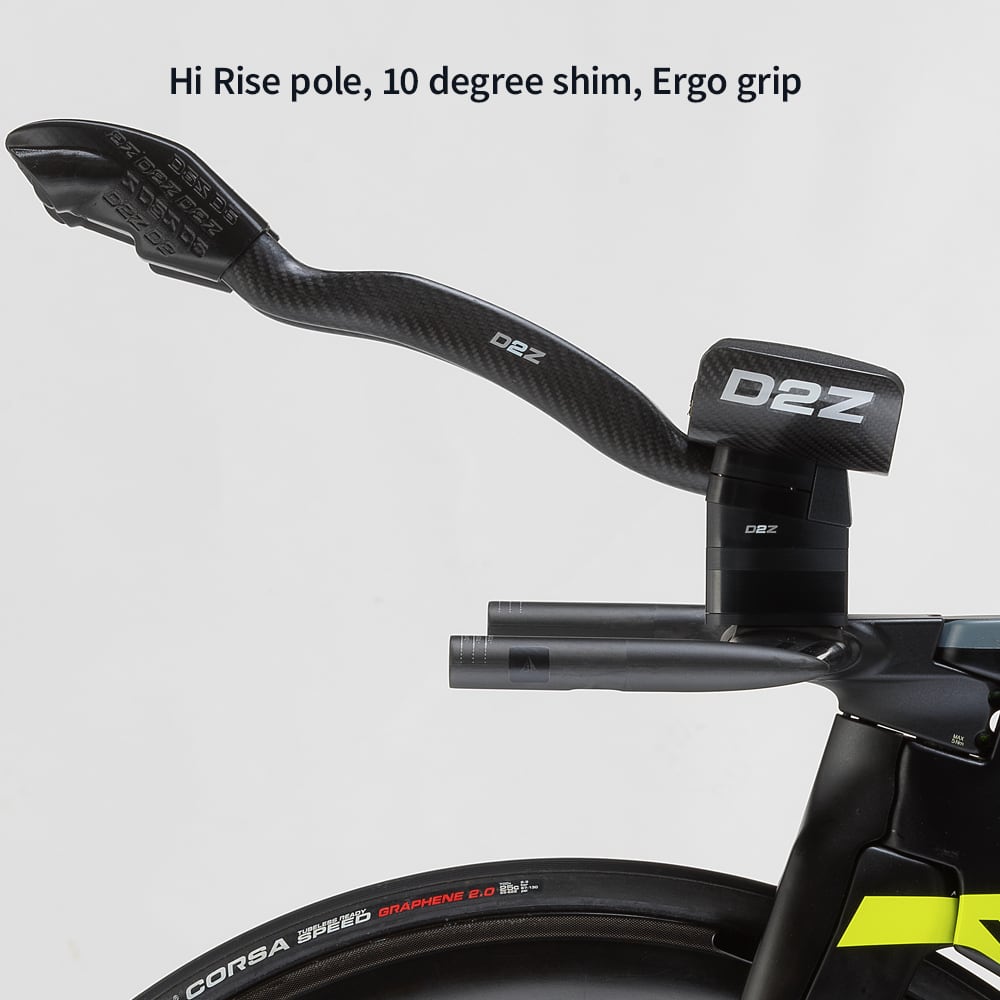 Drag2Zero Ergo Extensions Carbon - Hi Rise