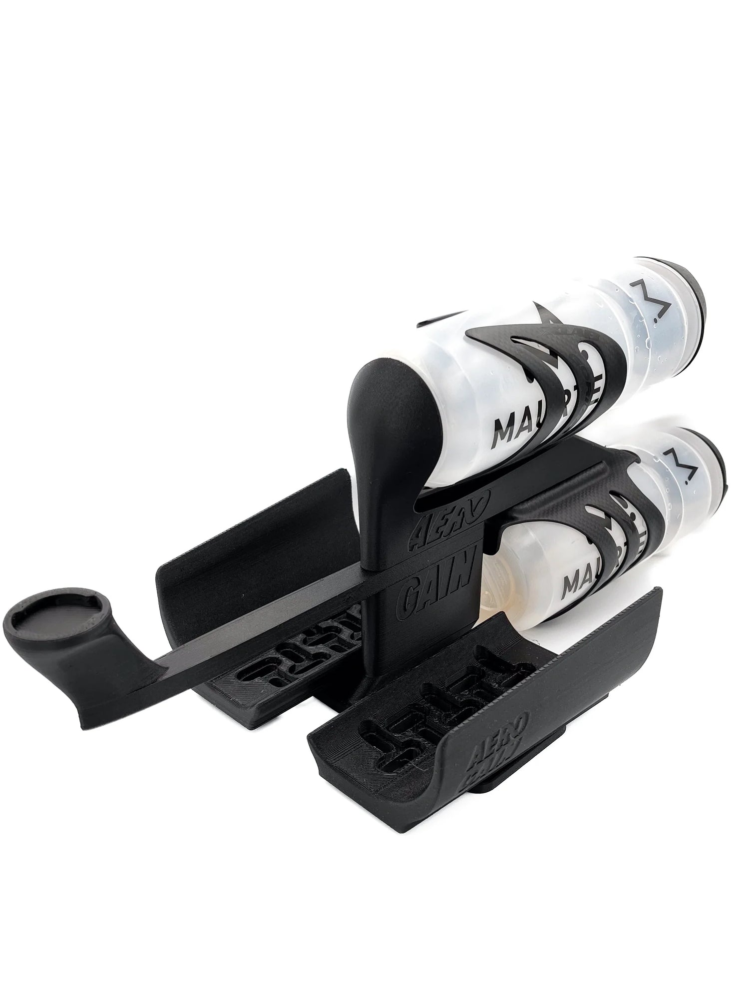 AeroGain Aero Double Bottle BTA system - Inkl. Computer Mount