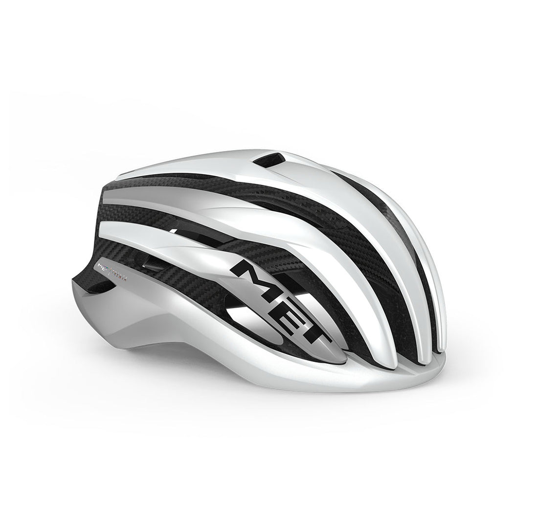 MET Trenta 3K Carbon Mips Hvid/Sølv