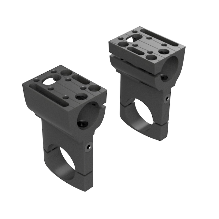 Drag2Zero Round Bar Clamps