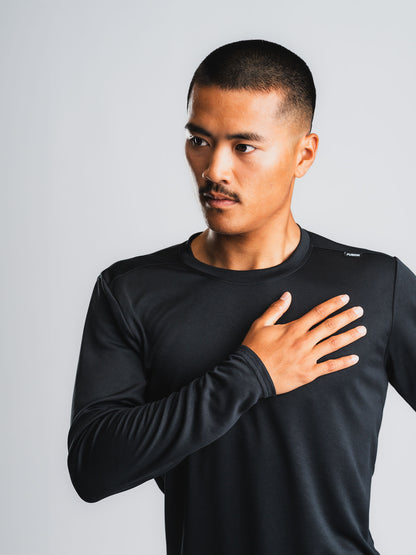 FUSION MENS TEMPO! TWO Run Long Sleeve Shirt
