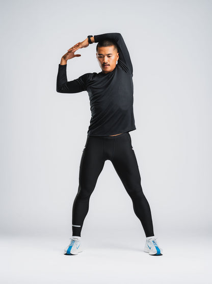 FUSION MENS TEMPO! TWO Run Long Sleeve Shirt