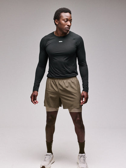 EYDA Miles 2-in-1 Running Shorts 5"